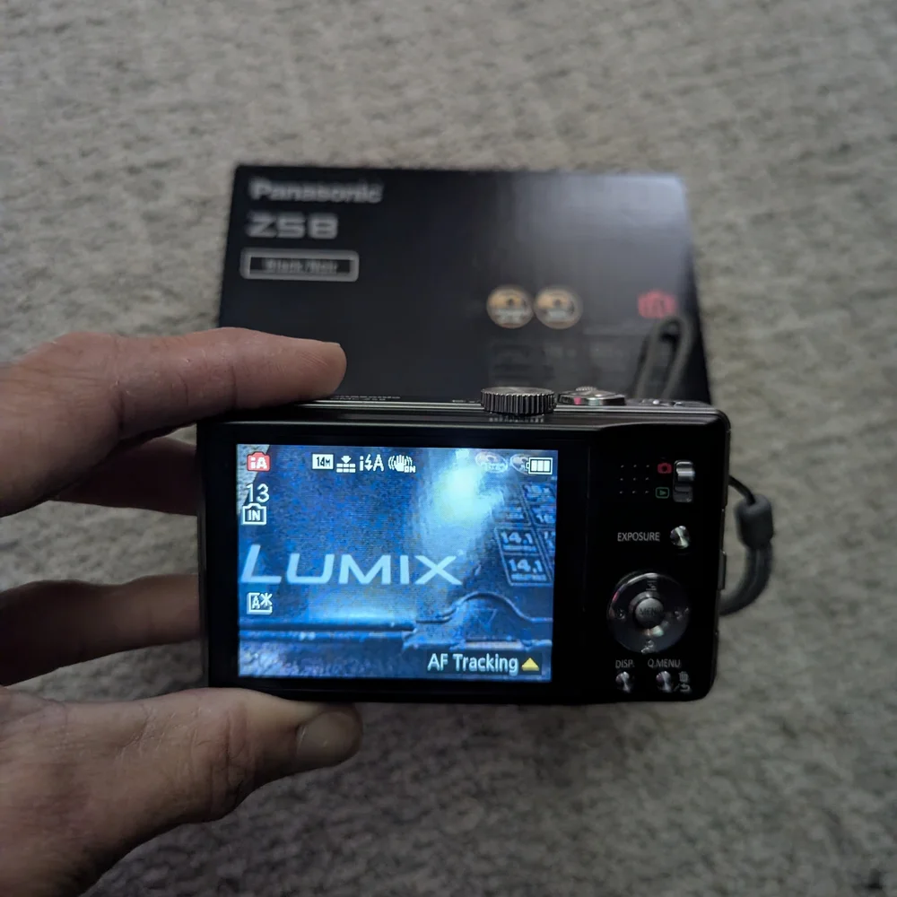 Panasonic Lumix ZS8 Black Digital Camera - Picture 2 of 4